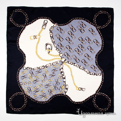 Платок Итальянские платки, цвет цвет черный