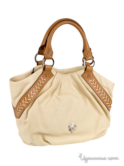 Сумка Francesco Marconi, цвет цвет бежевый