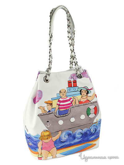 Сумка Gianfranco Sisti, цвет цвет белый