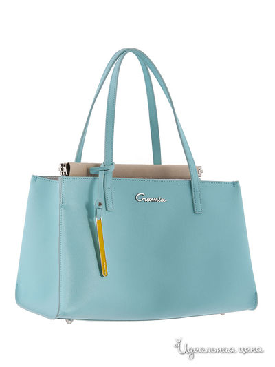 Сумка Cromia, цвет цвет бирюзовый