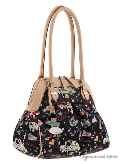 Сумка Cromia, цвет цвет черный