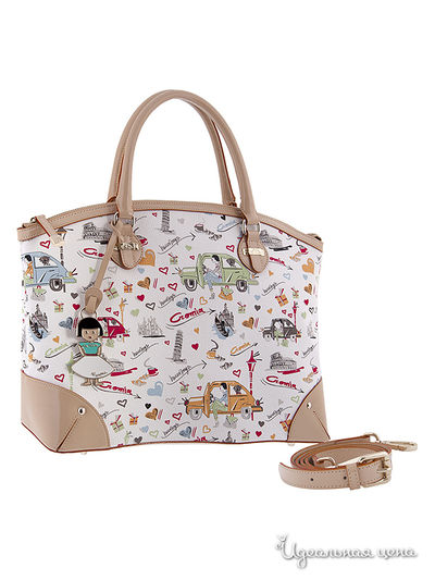 Сумка Cromia, цвет цвет белый