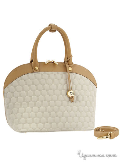 Сумка Di Gregorio, цвет цвет бежевый