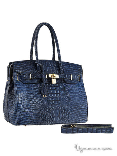 Сумка Di Gregorio, цвет цвет синий