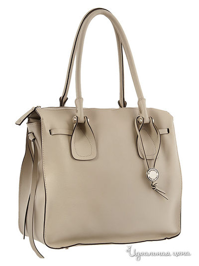 Сумка Di Gregorio, цвет цвет бежевый