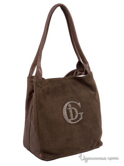 Сумка Di Gregorio, цвет цвет коричневый