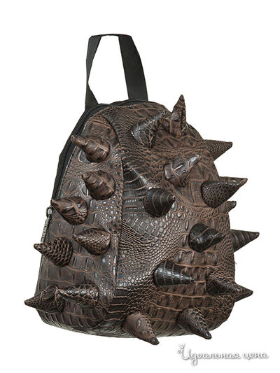 Сумка- термо ланч бокс Madpax, цвет цвет темно-коричневый /тиснение под питона