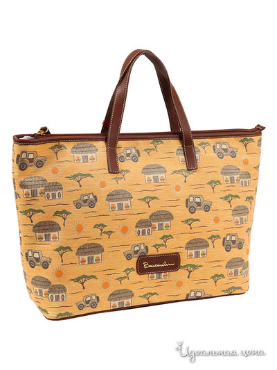 Сумка BRACCIALINI, цвет цвет оранжевый