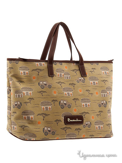 Сумка BRACCIALINI, цвет цвет зеленый