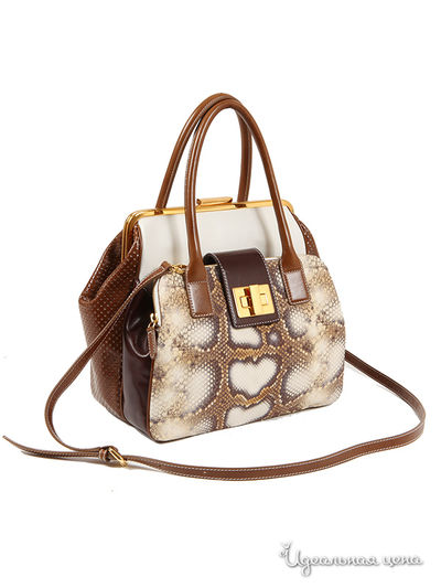 Сумка BRACCIALINI, цвет цвет бежевый