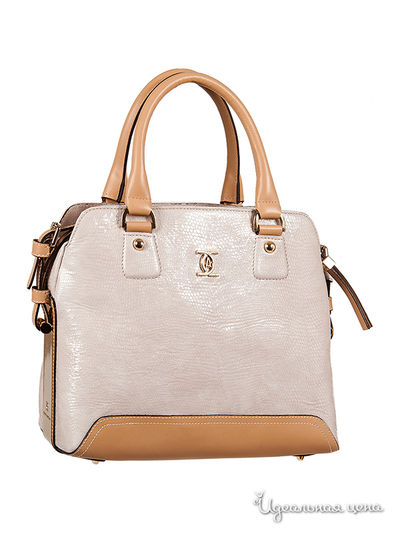 Сумка Carlo Salvatelli, цвет цвет бежевый