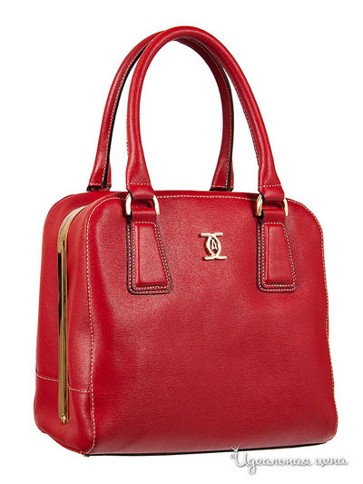 Сумка Carlo Salvatelli, цвет цвет красный