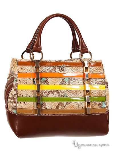 Сумка Carlo Salvatelli, цвет цвет коричневый