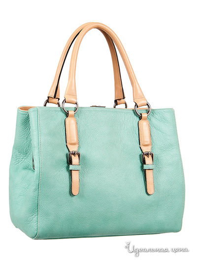 Сумка Carlo Salvatelli, цвет цвет бирюзовый