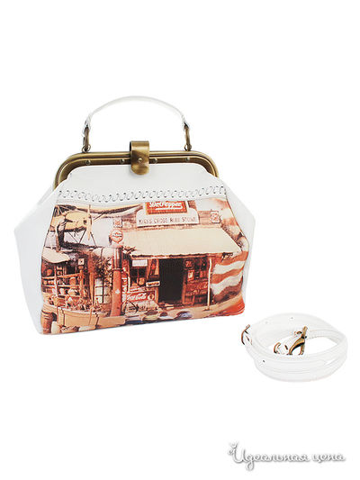 Сумка Claudia Firenze, цвет цвет белый