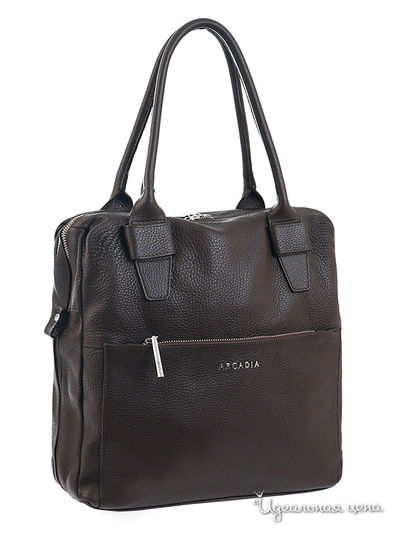 Сумка Arcadia, цвет цвет коричневый