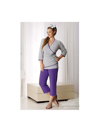 Пижама Andalea, цвет цвет фиолетовый