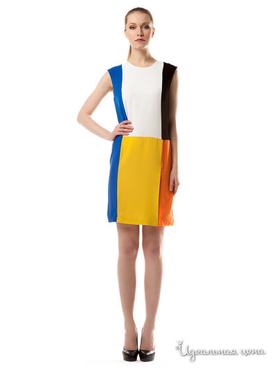 Платье Leo Mayers, цвет цвет мультиколор