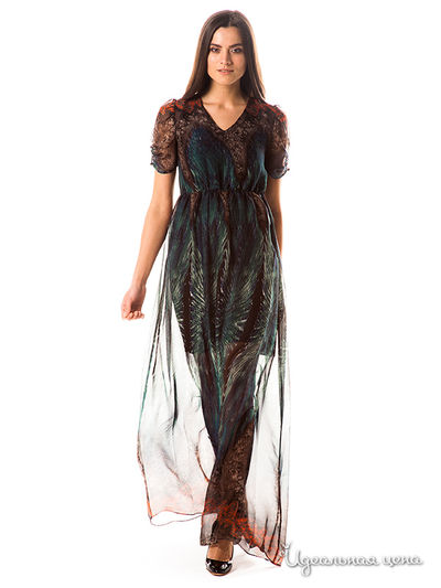 Платье Leo Mayers, цвет цвет коричневый