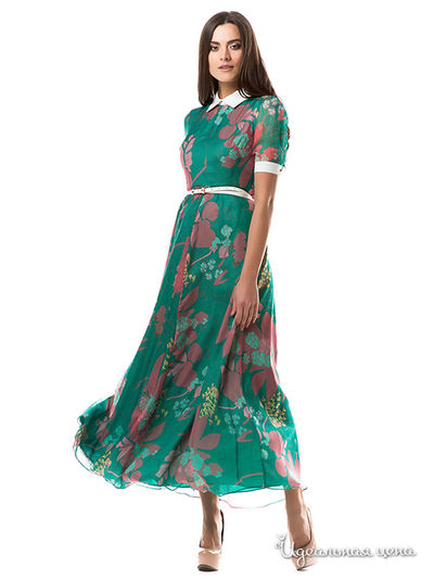 Платье Leo Mayers, цвет цвет зеленый