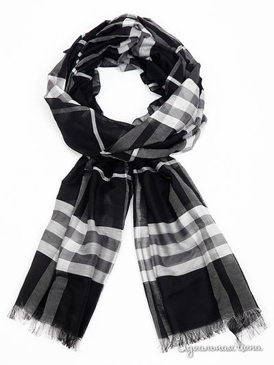 Шарф Burbberry, цвет цвет черный