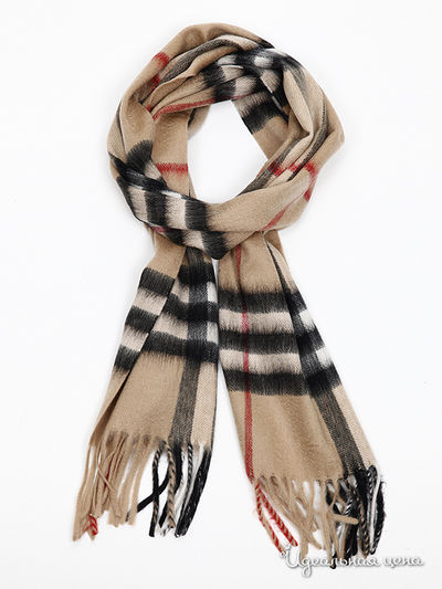 Шарф Burbberry, цвет цвет бежевый