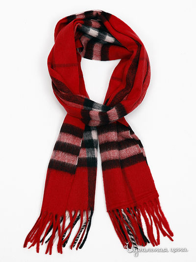 Шарф Burbberry, цвет цвет красный