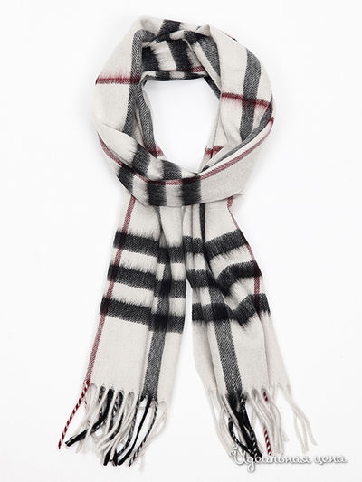 Шарф Burbberry, цвет цвет белый