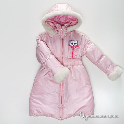 Пальто Etti Detti, цвет цвет светло-розовый