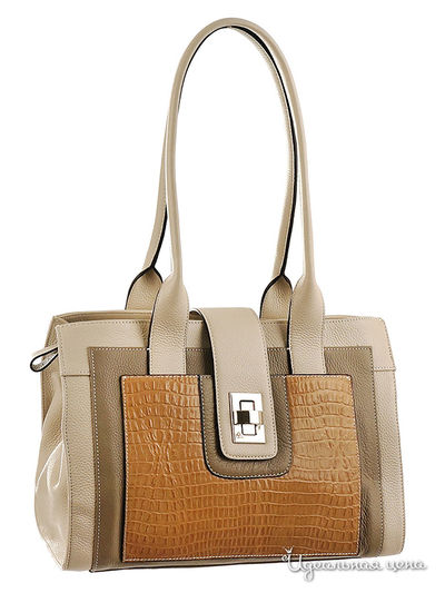 Сумка Leo Ventoni, цвет цвет бежевый