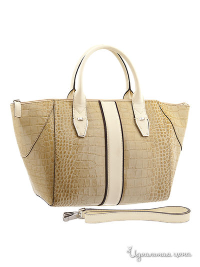 Сумка Leo Ventoni, цвет цвет бежевый