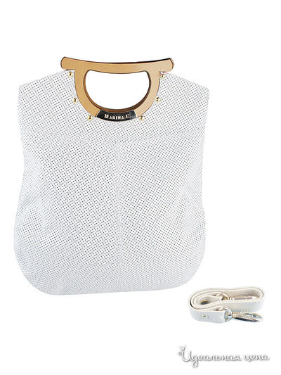 Сумка Marina Creazioni, цвет цвет белый