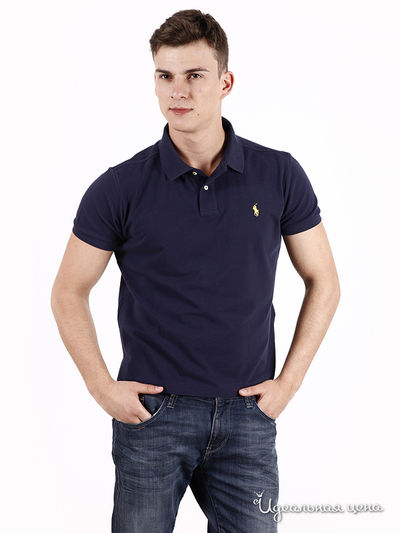 Поло Ralph Lauren, цвет цвет синий
