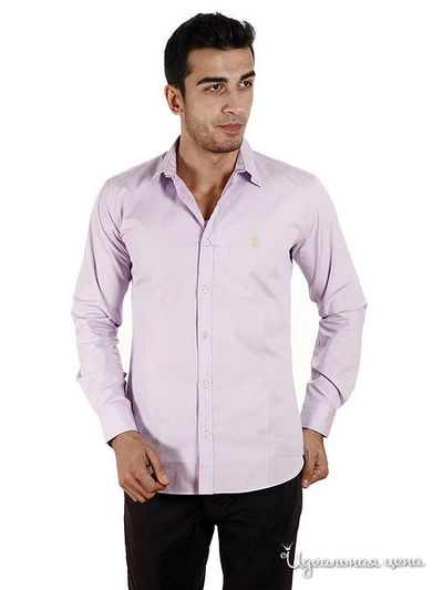 Рубашка Ralph Lauren, цвет цвет сиреневый