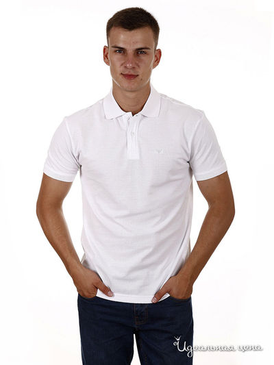 Поло Armani, цвет цвет белый