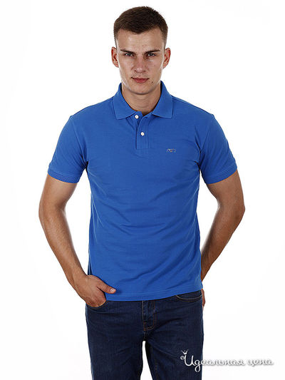 Поло Armani, цвет цвет синий