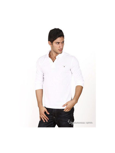 Поло Gant, цвет цвет белый