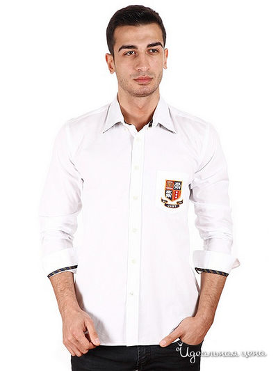 Рубашка Gant, цвет цвет белый