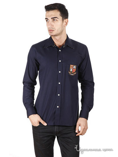 Рубашка Gant, цвет цвет темно-синий