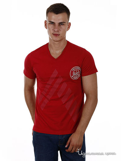 Футболка Armani, цвет цвет красный