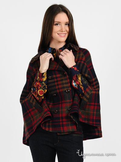 Пончо Love Moschino, цвет Мультиколор