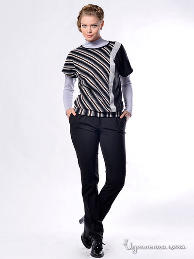 Сорочка Mirella Sole, цвет черно-серый