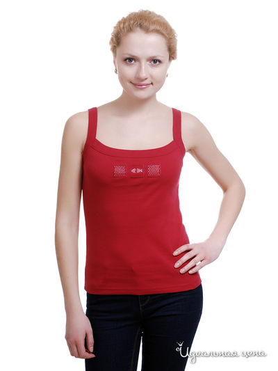 Топ Thalassa, цвет вишневый