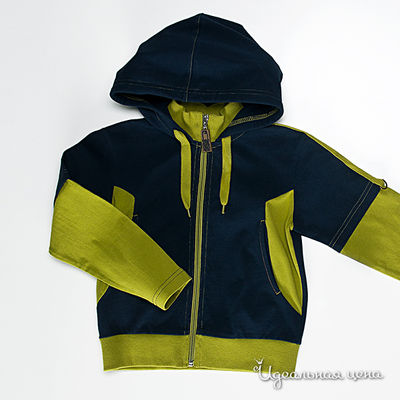 Толстовка Etti Detti, цвет цвет темно-синий / болотный