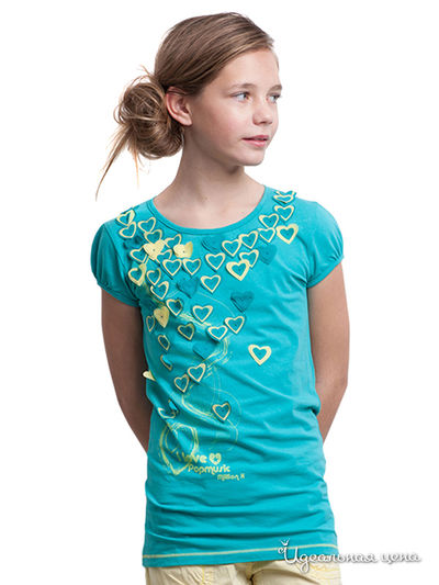 Футболка Million X, цвет бирюзовый