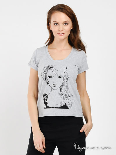 Футболка Ultra, цвет светло-серый меланж