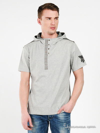 Футболка Ultra, цвет светло-серый меланж