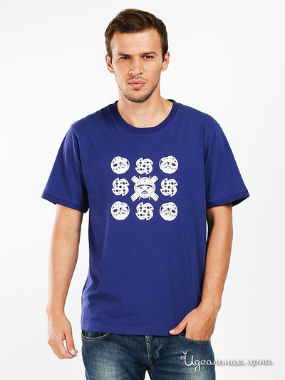 Футболка Ultra, цвет синий, белый