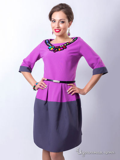 Платье Wisell, цвет Розово-фиолетовый