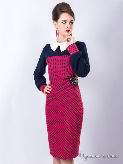 Платье Wisell, цвет Малиново-синий